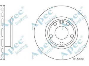 APEC braking DSK560 stabdžių diskas 
 Dviratė transporto priemonės -> Stabdžių sistema -> Stabdžių diskai / priedai
701615301A, 701615301D