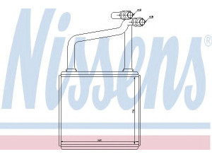 NISSENS 72031 šilumokaitis, salono šildymas 
 Šildymas / vėdinimas -> Šilumokaitis
211 830 04 61, A2118300461