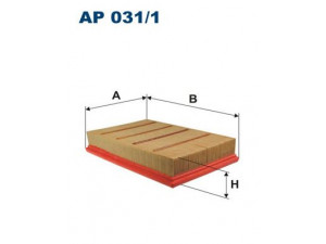 FILTRON AP031/1 oro filtras 
 Filtrai -> Oro filtras
13713419934