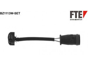 FTE BZ1113W-SET įspėjimo kontaktas, stabdžių trinkelių susidėvėjimas 
 Stabdžių sistema -> Susidėvėjimo indikatorius, stabdžių trinkelės
171 540 06 17