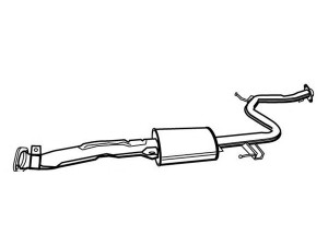 WALKER 21120 vidurinis duslintuvas 
 Išmetimo sistema -> Duslintuvas
Z50940300, Z50940300B, Z50940300C