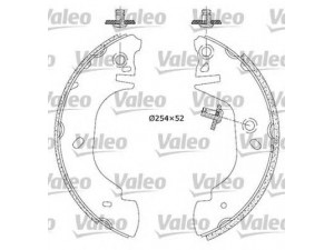 VALEO 553850 stabdžių trinkelių komplektas 
 Techninės priežiūros dalys -> Papildomas remontas