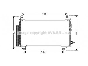 AVA QUALITY COOLING TO5680 kondensatorius, oro kondicionierius