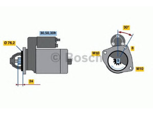 BOSCH 0 986 017 110 starteris 
 Elektros įranga -> Starterio sistema -> Starteris
12 41 1 354 823, 12 41 1 438 696