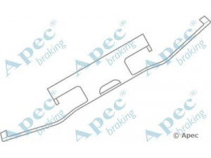 APEC braking KIT564 priedų komplektas, stabdžių trinkelė 
 Stabdžių sistema -> Būgninis stabdys -> Dalys/priedai