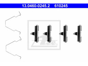 ATE 13.0460-0245.2 priedų komplektas, diskinių stabdžių trinkelės 
 Stabdžių sistema -> Diskinis stabdys -> Stabdžių dalys/priedai