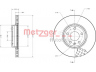 METZGER 6110138 stabdžių diskas 
 Dviratė transporto priemonės -> Stabdžių sistema -> Stabdžių diskai / priedai
8K0 615 301