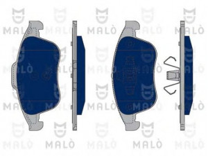 MAL? 1050266 stabdžių trinkelių rinkinys, diskinis stabdys 
 Techninės priežiūros dalys -> Papildomas remontas
410600629R, 440608746R