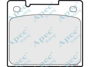 APEC braking PAD726 stabdžių trinkelių rinkinys, diskinis stabdys 
 Techninės priežiūros dalys -> Papildomas remontas
2701647, 2713360