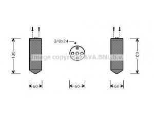 AVA QUALITY COOLING ISD029 džiovintuvas, oro kondicionierius 
 Oro kondicionavimas -> Džiovintuvas
8972172090, 97217209