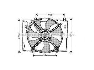 AVA QUALITY COOLING MS7504 ventiliatorius, radiatoriaus 
 Aušinimo sistema -> Oro aušinimas
0005401688