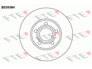 FTE BS3936H stabdžių diskas 
 Dviratė transporto priemonės -> Stabdžių sistema -> Stabdžių diskai / priedai
895 615 301 D, 895 615 301 D
