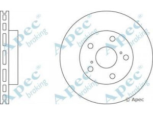 APEC braking DSK674 stabdžių diskas 
 Dviratė transporto priemonės -> Stabdžių sistema -> Stabdžių diskai / priedai
4251228090, 4351228090, 4351228100