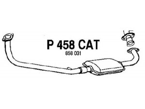 FENNO P458CAT katalizatoriaus keitiklis 
 Išmetimo sistema -> Katalizatoriaus keitiklis
BM90162H, 858031, 858152