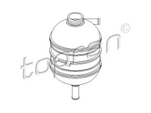 TOPRAN 721 997 išsiplėtimo bakelis, aušinimo skystis 
 Aušinimo sistema -> Radiatorius/alyvos aušintuvas -> Išsiplėtimo bakelis, variklio aušinimo skystis
1323 11