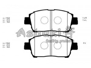 ASHUKI 1080-8802 stabdžių trinkelių rinkinys, diskinis stabdys 
 Techninės priežiūros dalys -> Papildomas remontas
V9118A082, 0 986 424 803/BOSCH