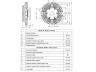 NRF 49550 sankaba, radiatoriaus ventiliatorius 
 Aušinimo sistema -> Radiatoriaus ventiliatorius
MD300964
