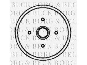 BORG & BECK BBR7002 stabdžių būgnas 
 Stabdžių sistema -> Būgninis stabdys -> Stabdžių būgnas
115 330 192, 115330192, 191501615A