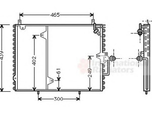 VAN WEZEL 30005160 kondensatorius, oro kondicionierius 
 Oro kondicionavimas -> Kondensatorius
1248300570, 1248301370, A1248300570