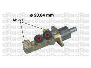 CIFAM 202-242 pagrindinis cilindras, stabdžiai 
 Stabdžių sistema -> Pagrindinis stabdžių cilindras
77 00 829 834, 77 01 204 610, 77 00 829 834