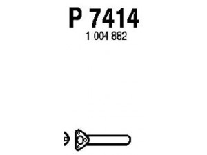 FENNO P7414 išleidimo kolektorius 
 Išmetimo sistema -> Išmetimo vamzdžiai
1004882, 1004882