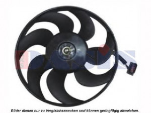 AKS DASIS 048031N ventiliatorius, radiatoriaus 
 Aušinimo sistema -> Oro aušinimas
6K0959455K