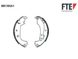FTE BB1305A1 stabdžių trinkelių komplektas 
 Techninės priežiūros dalys -> Papildomas remontas
7082149, 77362452, 98845054