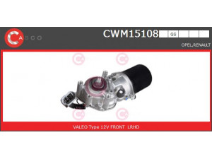 CASCO CWM15108GS valytuvo variklis 
 Priekinio stiklo valymo sistema -> Varikliukas, priekinio stiklo valytuvai
7701058169