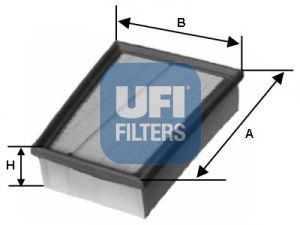 UFI 30.390.00 oro filtras 
 Filtrai -> Oro filtras
1516725, 1729860, 1803059, 8V21-9601-A1A