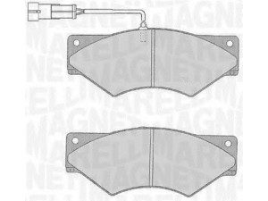 MAGNETI MARELLI 363916060546 stabdžių trinkelių rinkinys, diskinis stabdys 
 Techninės priežiūros dalys -> Papildomas remontas
1906427