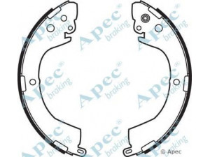 APEC braking SHU575 stabdžių trinkelė 
 Stabdžių sistema -> Būgninis stabdys -> Stabdžių įdėklas/ trinkelė