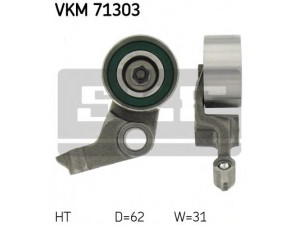 SKF VKM 71303 įtempiklio skriemulys, paskirstymo diržas 
 Techninės priežiūros dalys -> Papildomas remontas
13505-27010