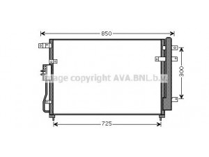 AVA QUALITY COOLING KA5111 kondensatorius, oro kondicionierius