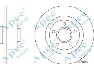 APEC braking DSK2678 stabdžių diskas 
 Dviratė transporto priemonės -> Stabdžių sistema -> Stabdžių diskai / priedai
402020005R, 432020021R