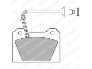 DELPHI LP214 stabdžių trinkelių rinkinys, diskinis stabdys 
 Techninės priežiūros dalys -> Papildomas remontas
GBP259, GBP90259, VBP252, GBP259