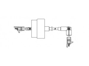 BREMI 208/53 uždegimo laidas 
 Kibirkšties / kaitinamasis uždegimas -> Uždegimo laidai/jungtys
60568852