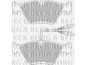BORG & BECK BBP1135 stabdžių trinkelių rinkinys, diskinis stabdys 
 Techninės priežiūros dalys -> Papildomas remontas
425094, 425094, 447698151C, 4250.94