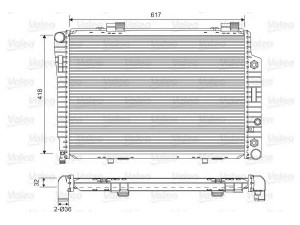 VALEO 731805 radiatorius, variklio aušinimas 
 Aušinimo sistema -> Radiatorius/alyvos aušintuvas -> Radiatorius/dalys
2025002203
