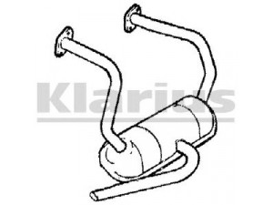 KLARIUS FT39Q galinis duslintuvas 
 Išmetimo sistema -> Duslintuvas
4271044, 4271044, 4271044