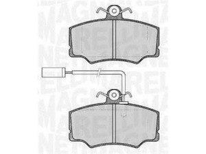 MAGNETI MARELLI 363916060119 stabdžių trinkelių rinkinys, diskinis stabdys 
 Techninės priežiūros dalys -> Papildomas remontas
60765018, 60776098, 60778676