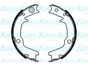 KAVO PARTS BS-6417 stabdžių trinkelių komplektas 
 Techninės priežiūros dalys -> Papildomas remontas
MB520454, MB520455, MB520456, MB534875