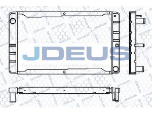 JDEUS RA0310250 radiatorius, variklio aušinimas 
 Aušinimo sistema -> Radiatorius/alyvos aušintuvas -> Radiatorius/dalys
201032, 285127