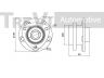 TREVI AUTOMOTIVE WB1182 rato guolio komplektas 
 Ašies montavimas/vairavimo mechanizmas/ratai -> Rato stebulė/montavimas -> Rato guolis
1K0498621, 5K0498621A, 8V0498625