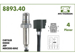 MTE-THOMSON 8893.40.050 lambda jutiklis 
 Išmetimo sistema -> Lambda jutiklis
56028999AB, 56028999AB, 004 542 07 18