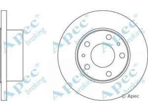 APEC braking DSK833 stabdžių diskas 
 Stabdžių sistema -> Diskinis stabdys -> Stabdžių diskas
2991646, 7182299