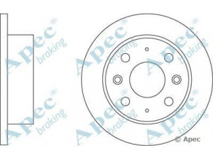 APEC braking DSK148 stabdžių diskas 
 Dviratė transporto priemonės -> Stabdžių sistema -> Stabdžių diskai / priedai
45251663670, 45251663671, 45251SA0000