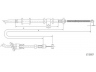 CABOR 17.2027 trosas, stovėjimo stabdys 
 Stabdžių sistema -> Valdymo svirtys/trosai
MB950336, MB950336, MB950336