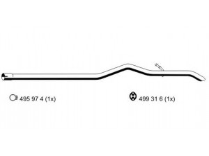 ERNST 330589 išleidimo kolektorius 
 Išmetimo sistema -> Išmetimo vamzdžiai
1 518 369, 4 096 140