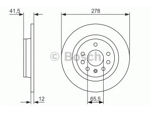 BOSCH 0 986 479 945 stabdžių diskas 
 Dviratė transporto priemonės -> Stabdžių sistema -> Stabdžių diskai / priedai
46836489, 5 69 115, 93171848, 12762290