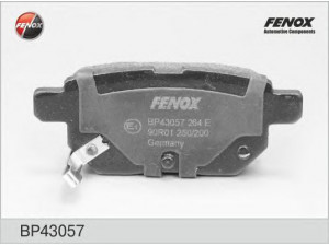 FENOX BP43057 stabdžių trinkelių rinkinys, diskinis stabdys 
 Techninės priežiūros dalys -> Papildomas remontas
0446612130, 446612130, 0446602190